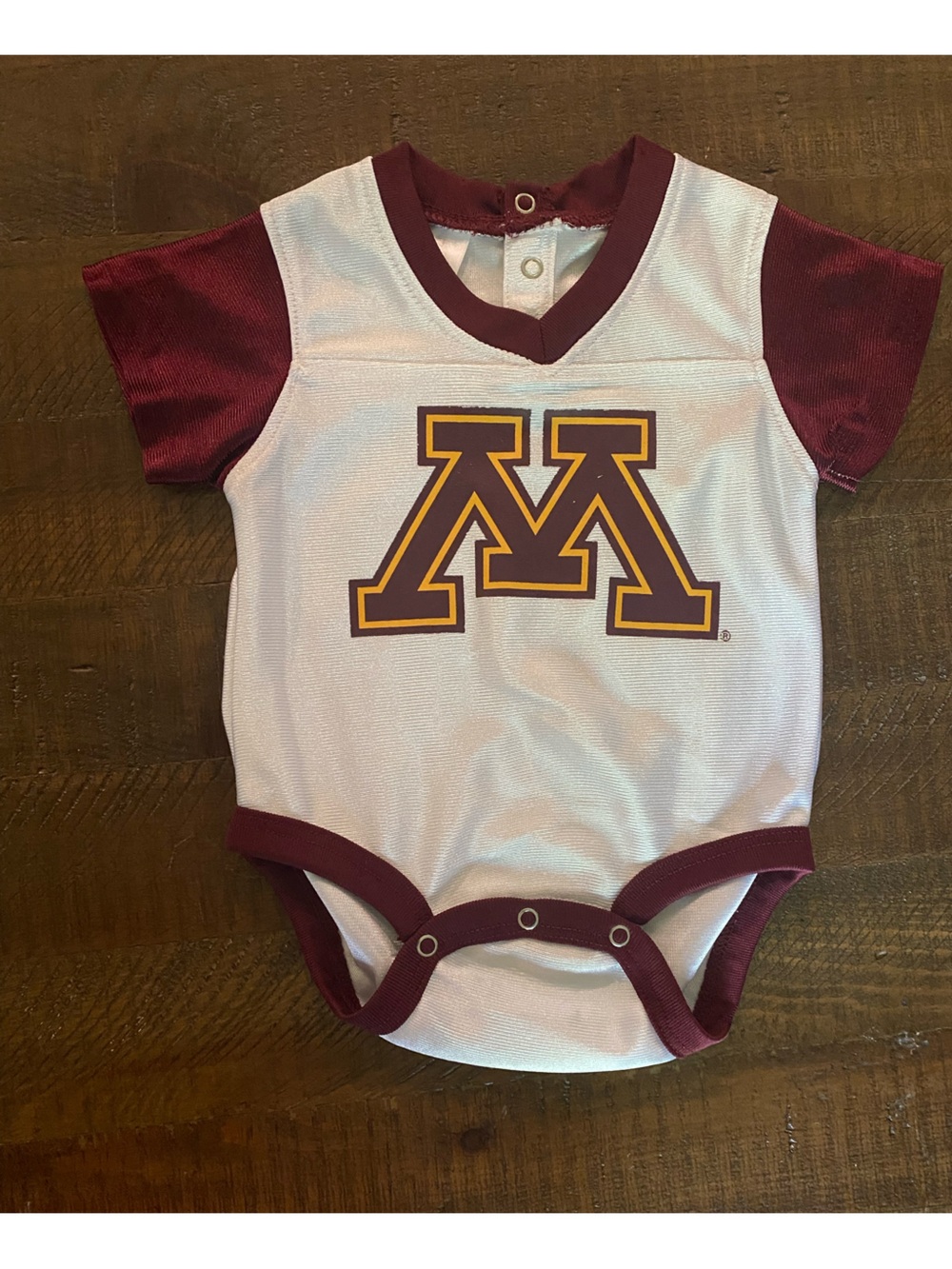 Golden Gophers Baby Bodysuit 0-3 Months